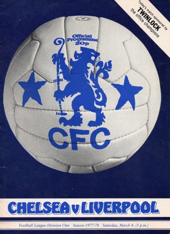 Match programme